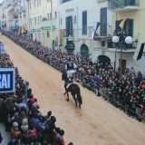 Merita un discorso a parte la pluriquarantennale Sagra del Tacchino di Palo del Colle, inserita in una pi� ampia manifestazione che affonda le sue radici sin nel Mediovevo: il Palio del Viccio. Si tratta di una festa carnevalesca che si svolge ogni marted� grasso e che riprender� il prossimo 21 febbraio dopo due anni di stop dovuti alla pandemia (Foto di Vania Birardi)